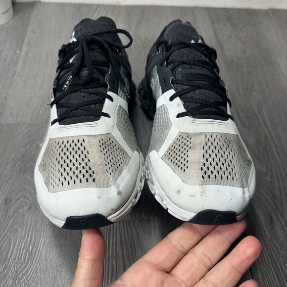 on cloudflow 2.0 mens size 8.5 shoes white black athletic running sneakers - Picture 6 of 12